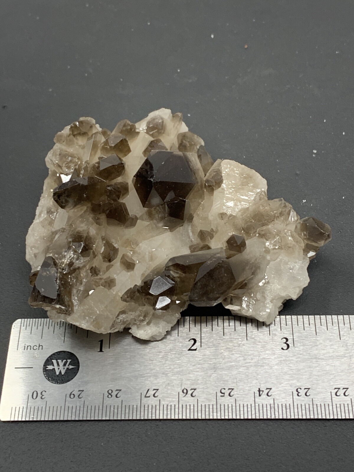 Natural Smoky Quartz Point Wand Brazil 7.0oz Crystal S6