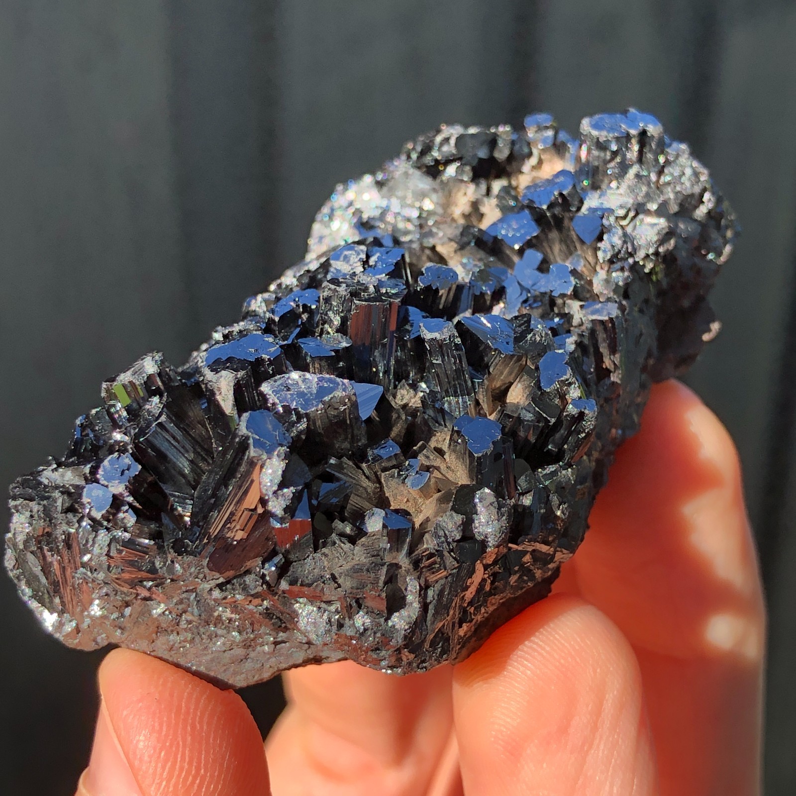 6.5cm Classic Manganite Crystal Cluster from Ilfeld, Germany
