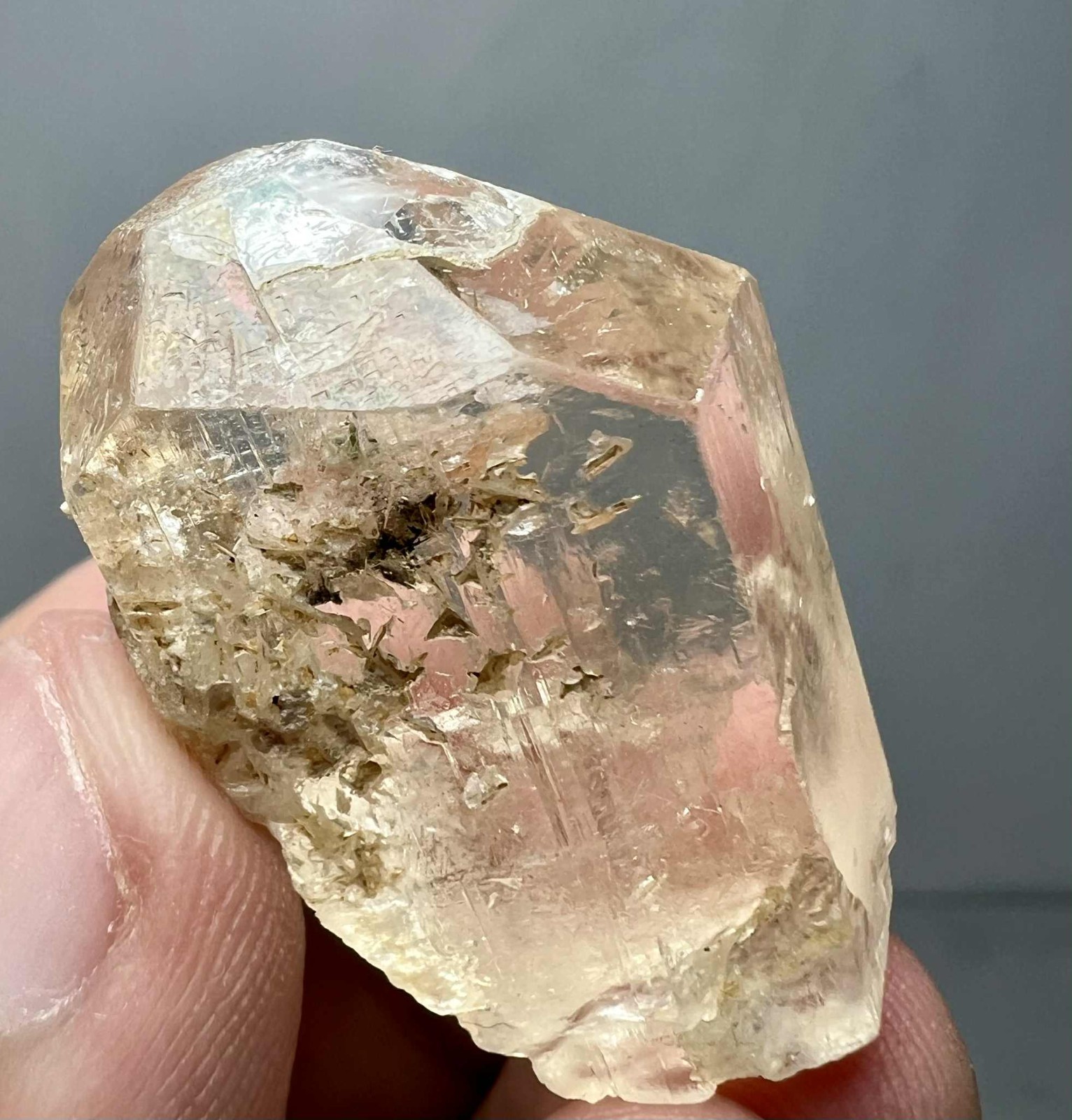 158 Carat Natural !!! Eye Clean Top Honey Color Topaz Huge Crystal @PAK
