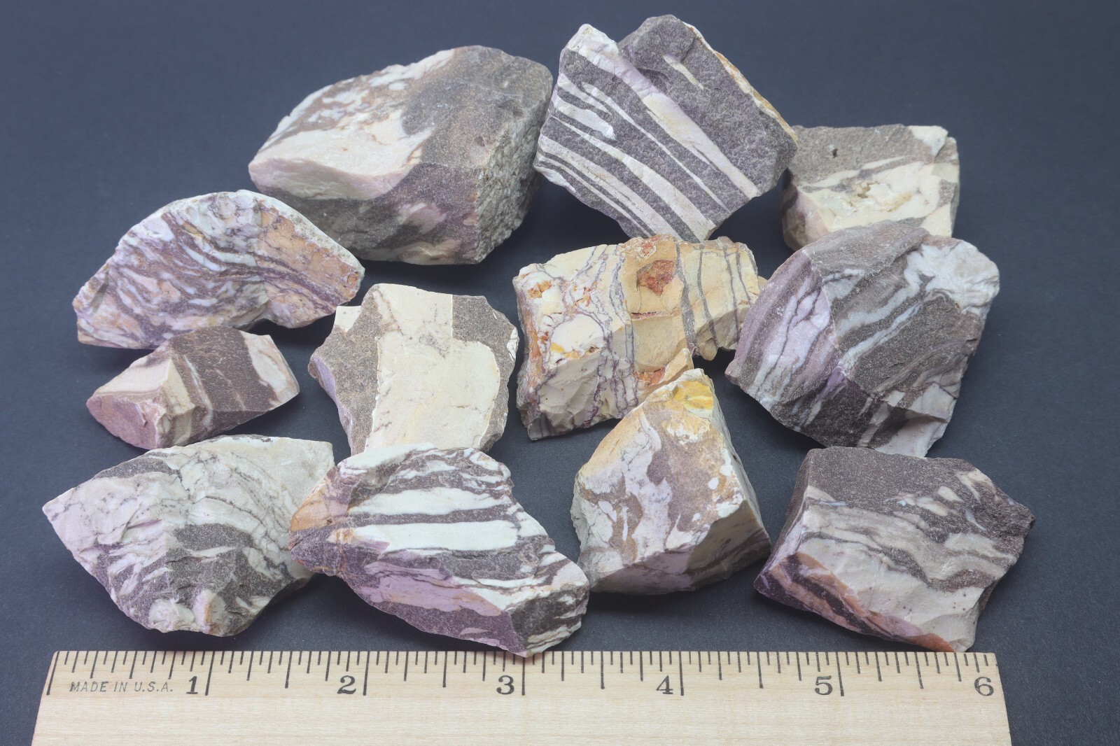 Zebra Jasper 1 LB Natural Mineral Black & White Gemstone Specimens