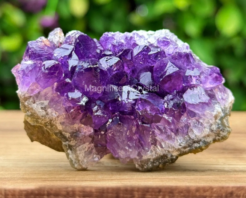 Raw Amethyst Crystal Quartz Geode Cluster Specimens Healing Mini Decor Gifts