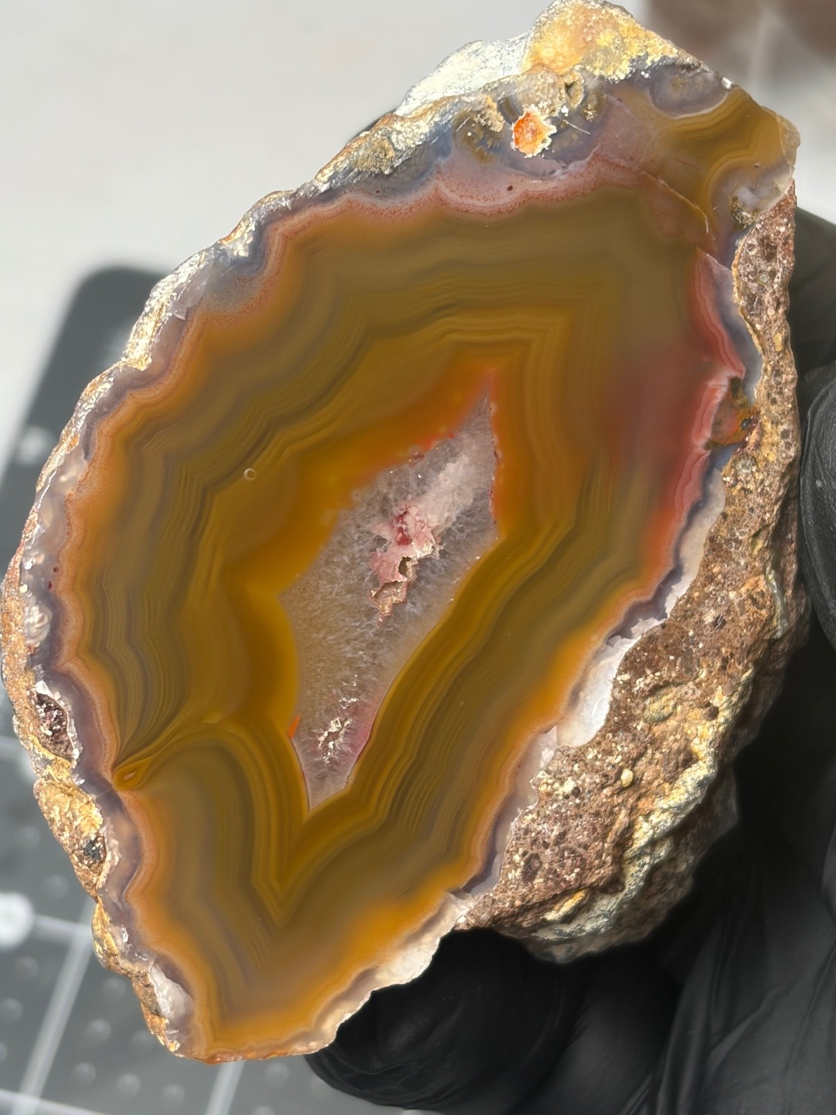 Beautiful Laguna Agate Excellent Banding Quartz
