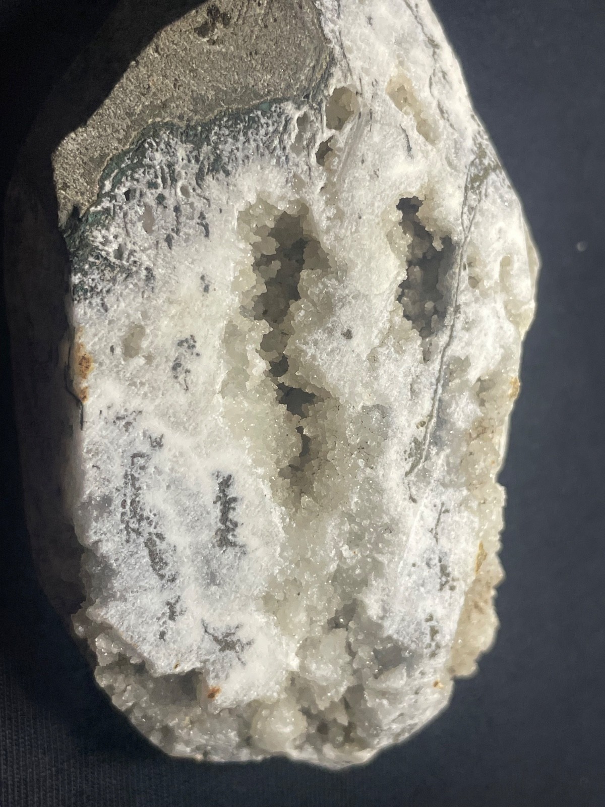 Natural cluster Apophyllite crystal in coral spiceman 221 gr 11x6x3. 5 cm