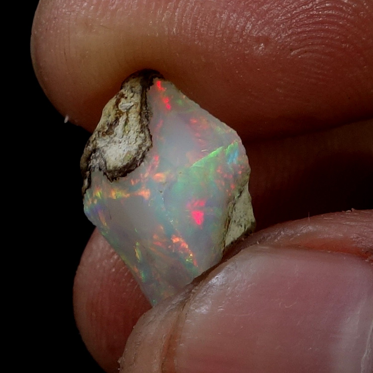 Natural Ethiopian Opal Raw Rough Rainbow Colour Multi fire High Quality Gems 13