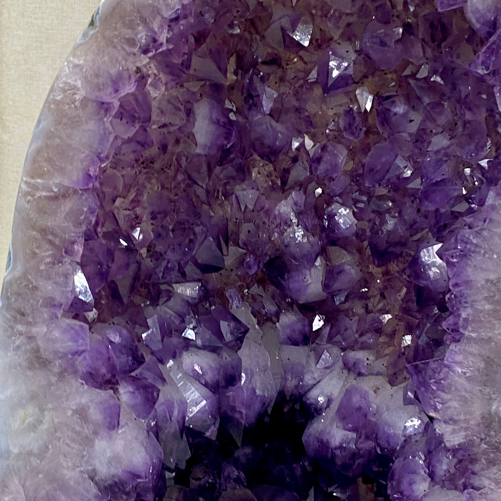 97.86LB Natural agate Amethyst geode quartz cluster crystal Cathedral specimen