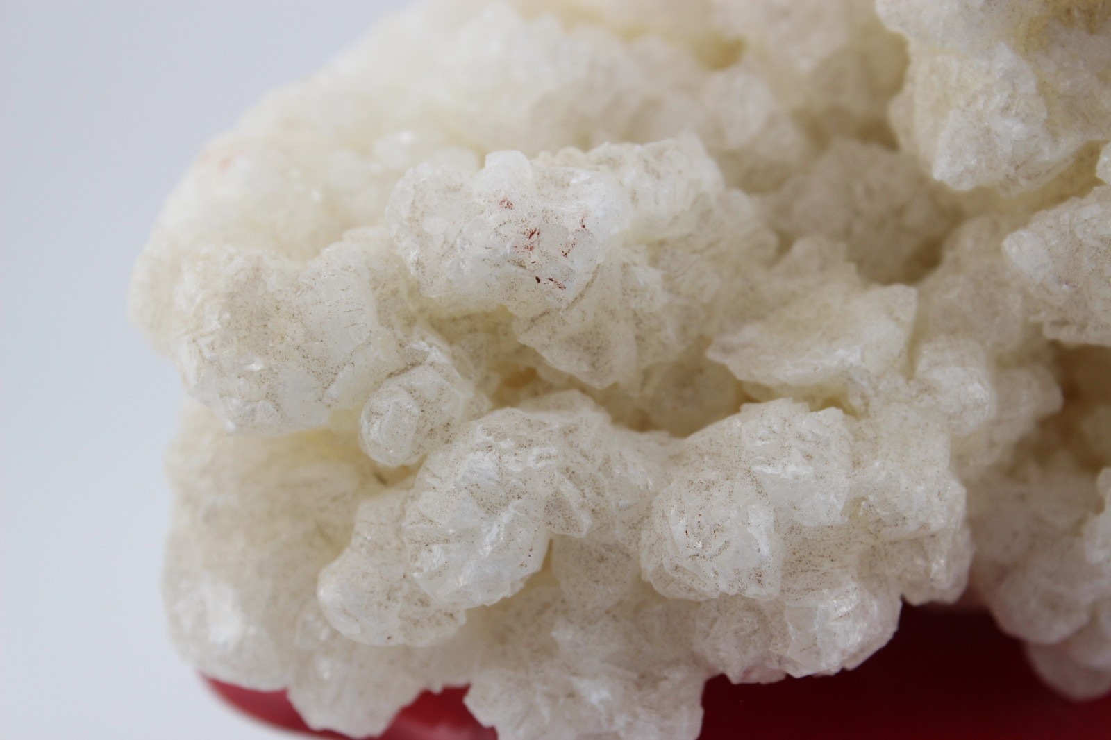 Large 2lbs 1 ounce white calcite aragonite mineral structure 5.25″ x 4″