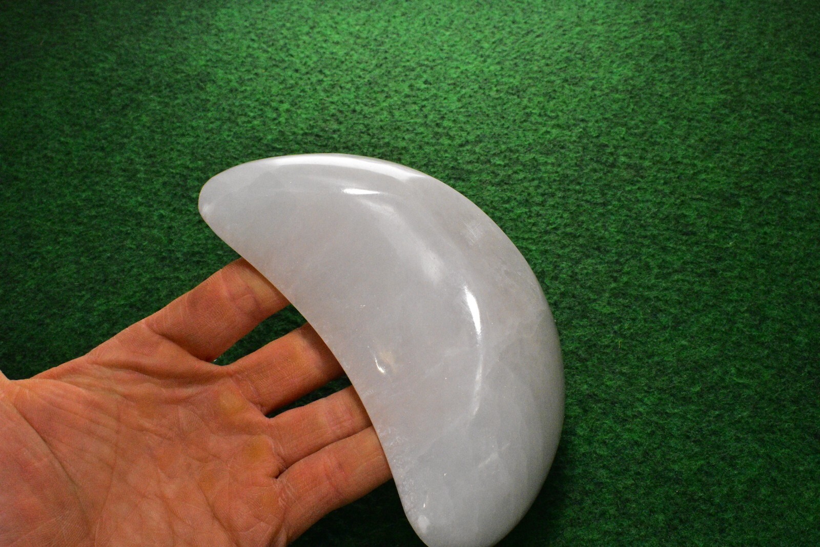 1 Large Selenite Crystal Dish Bowl Cleansing Moon 15x9cm Free Postage UKBUY✔ ✔✔