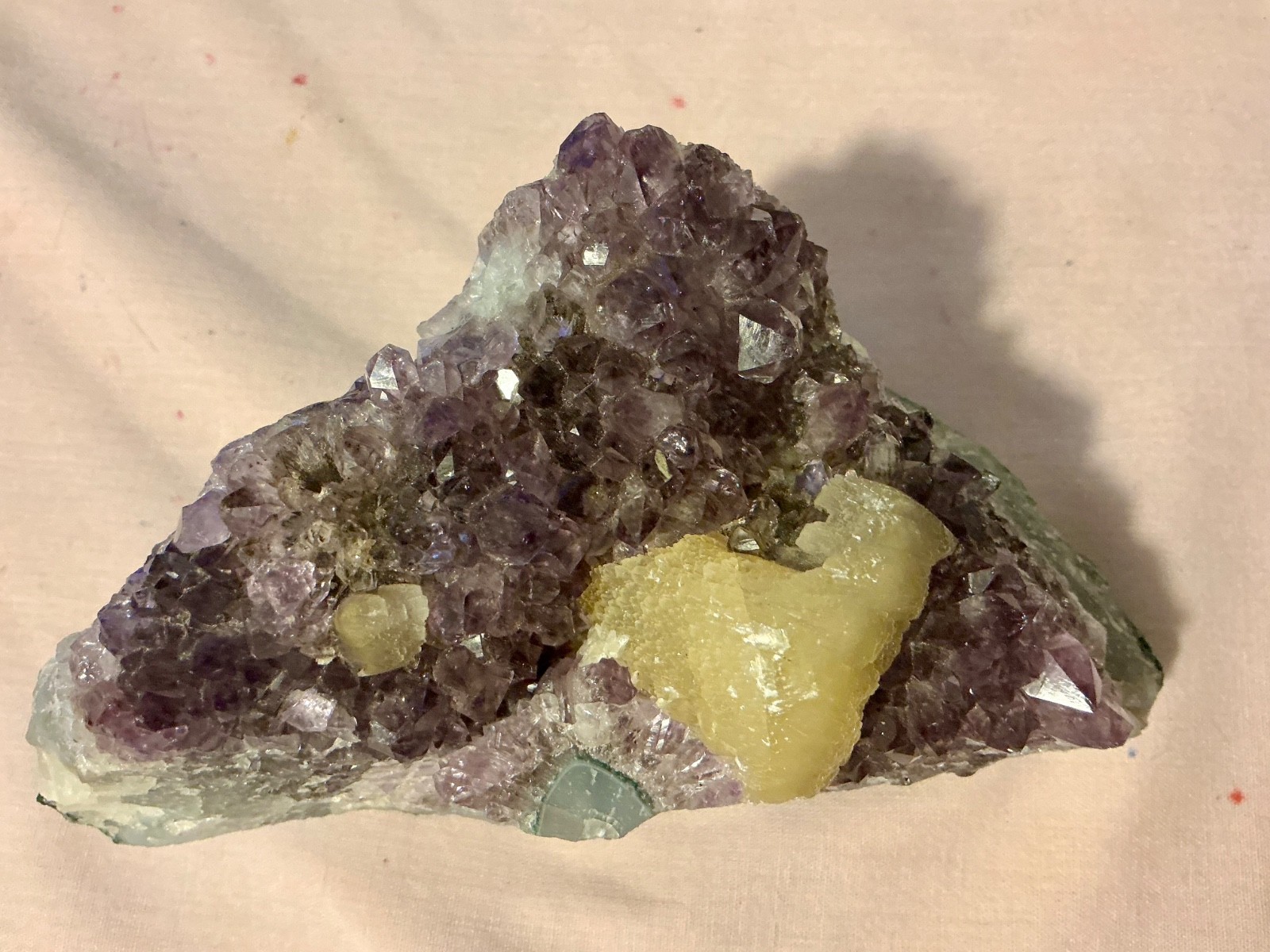 amethyst stone 925 g natural stone