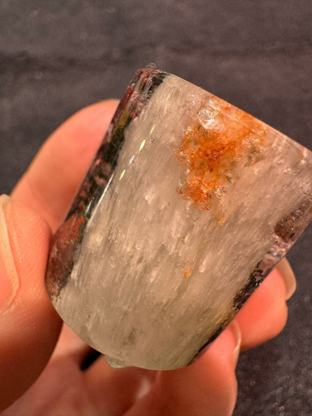 29*26mm Natural Garden Crystal Quartz Mineral Reiki energy