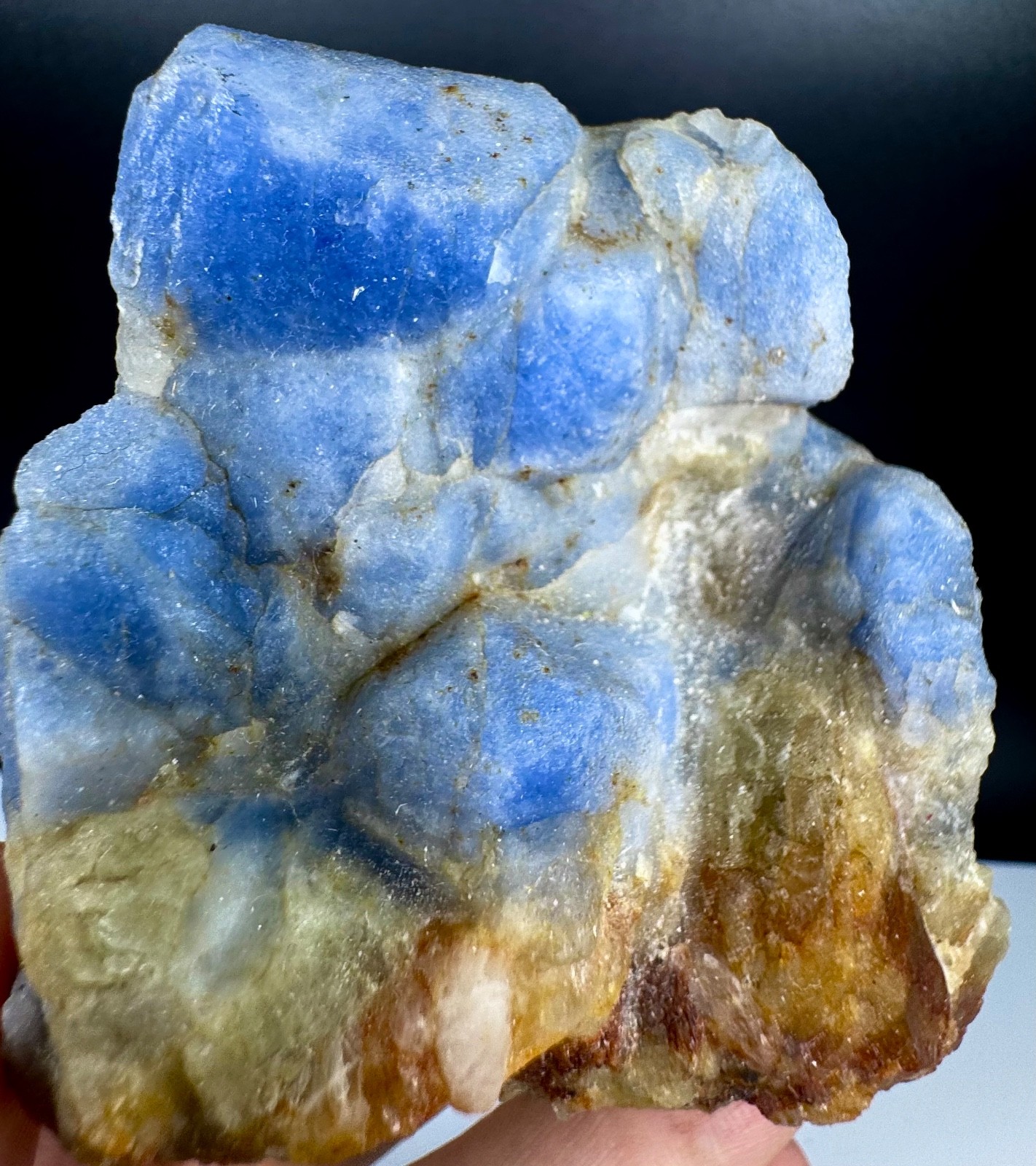 Natural Aesthetic Hackmanite crystal specimen Fluorescent from Afghanistan