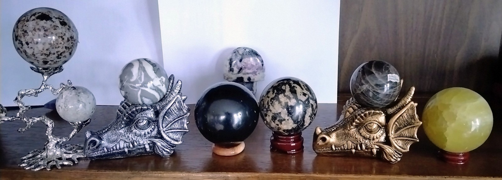 Various Crystal Spheres