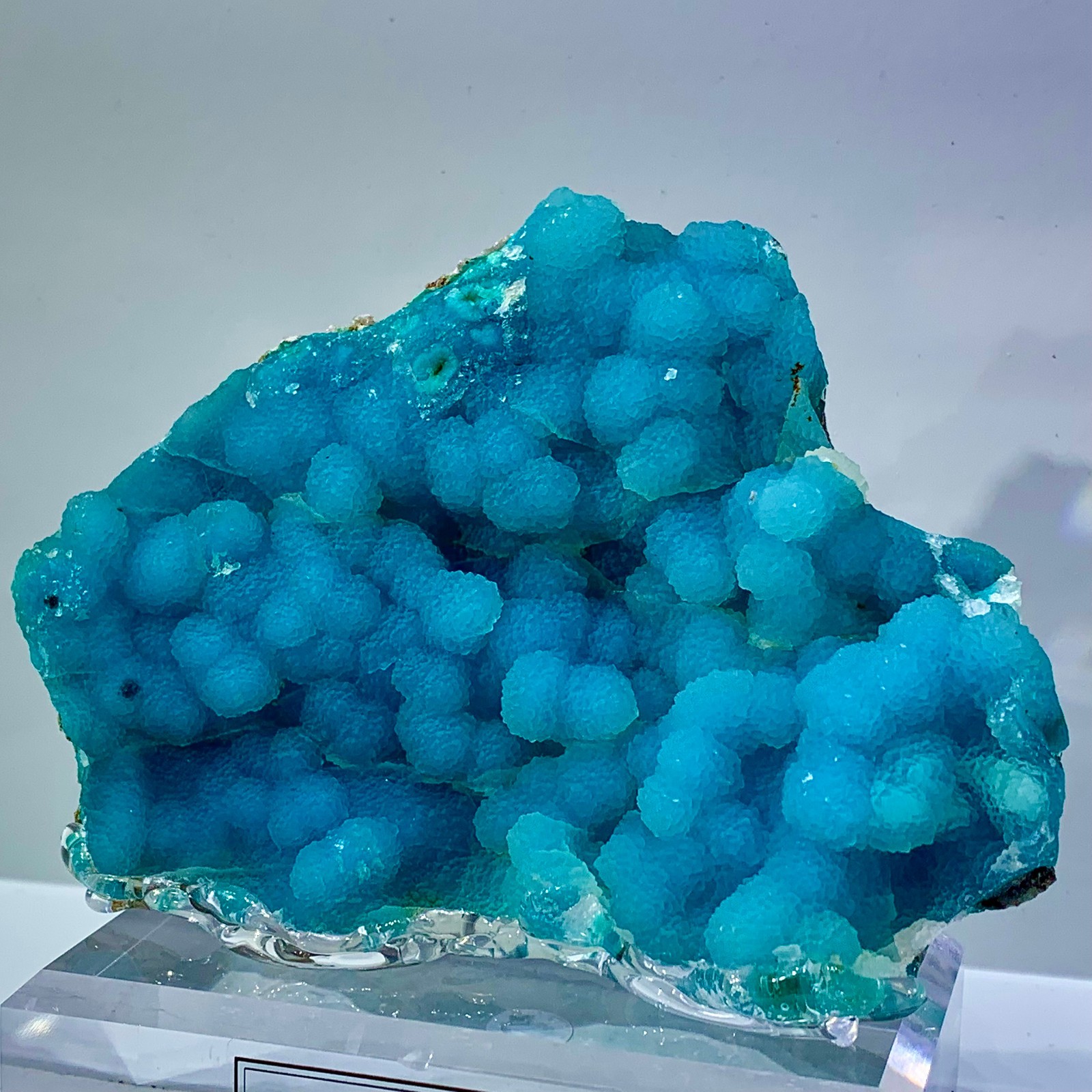 300g Natural spherical hemimorphite Gorgeous rough raw Crystal Mineral Specimen