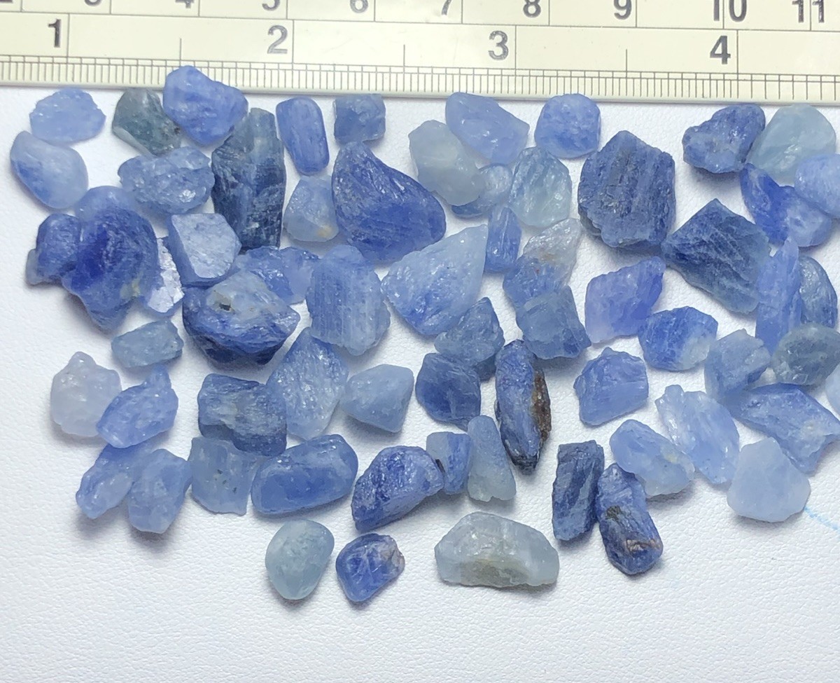 50 Gram / Beautiful Natural Rough Blue Sapphire From Burma Mogok Mine,