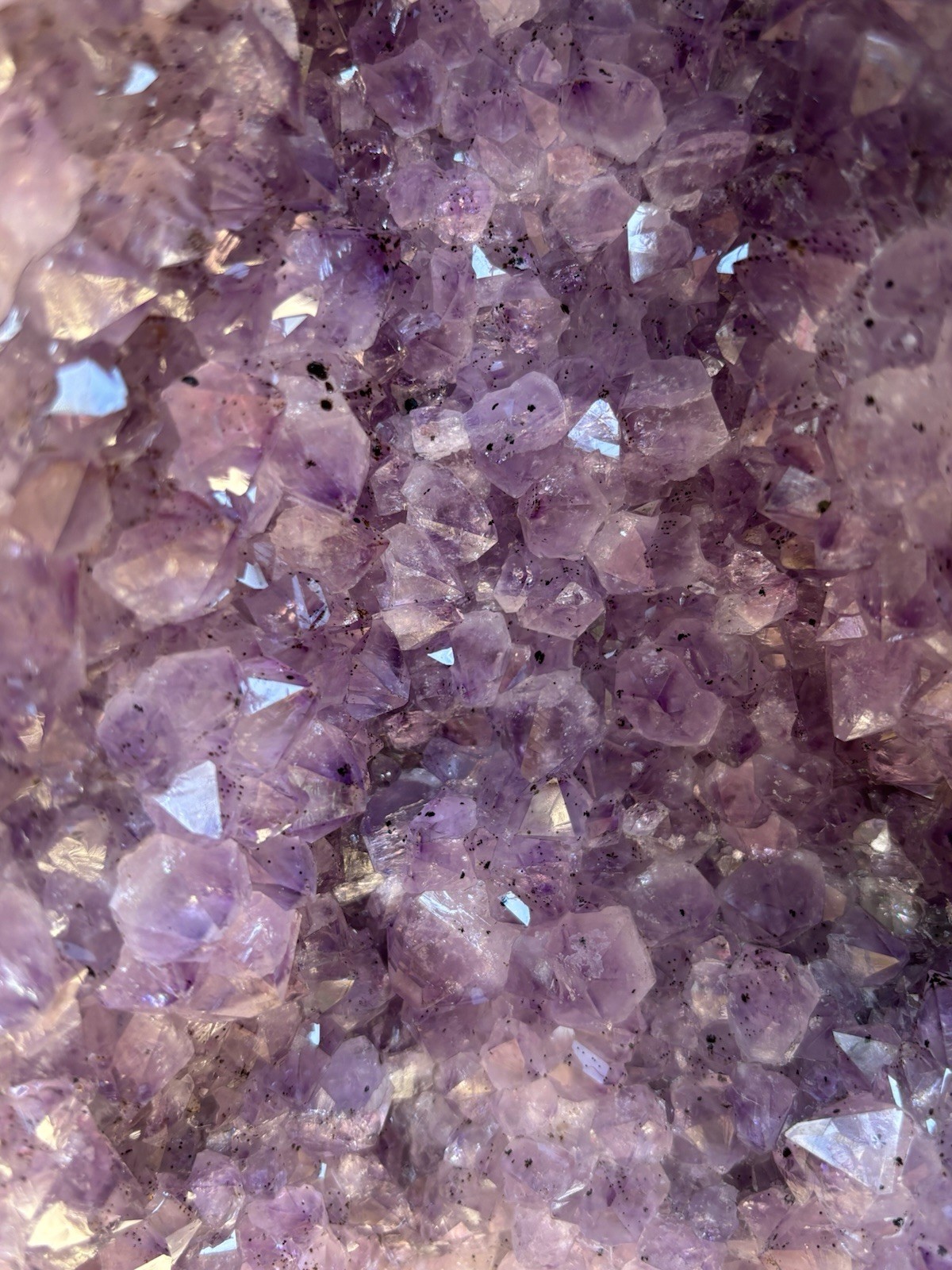 Large Natural Amethyst Crystal Geode Cluster Uruguay/Brazil Origin