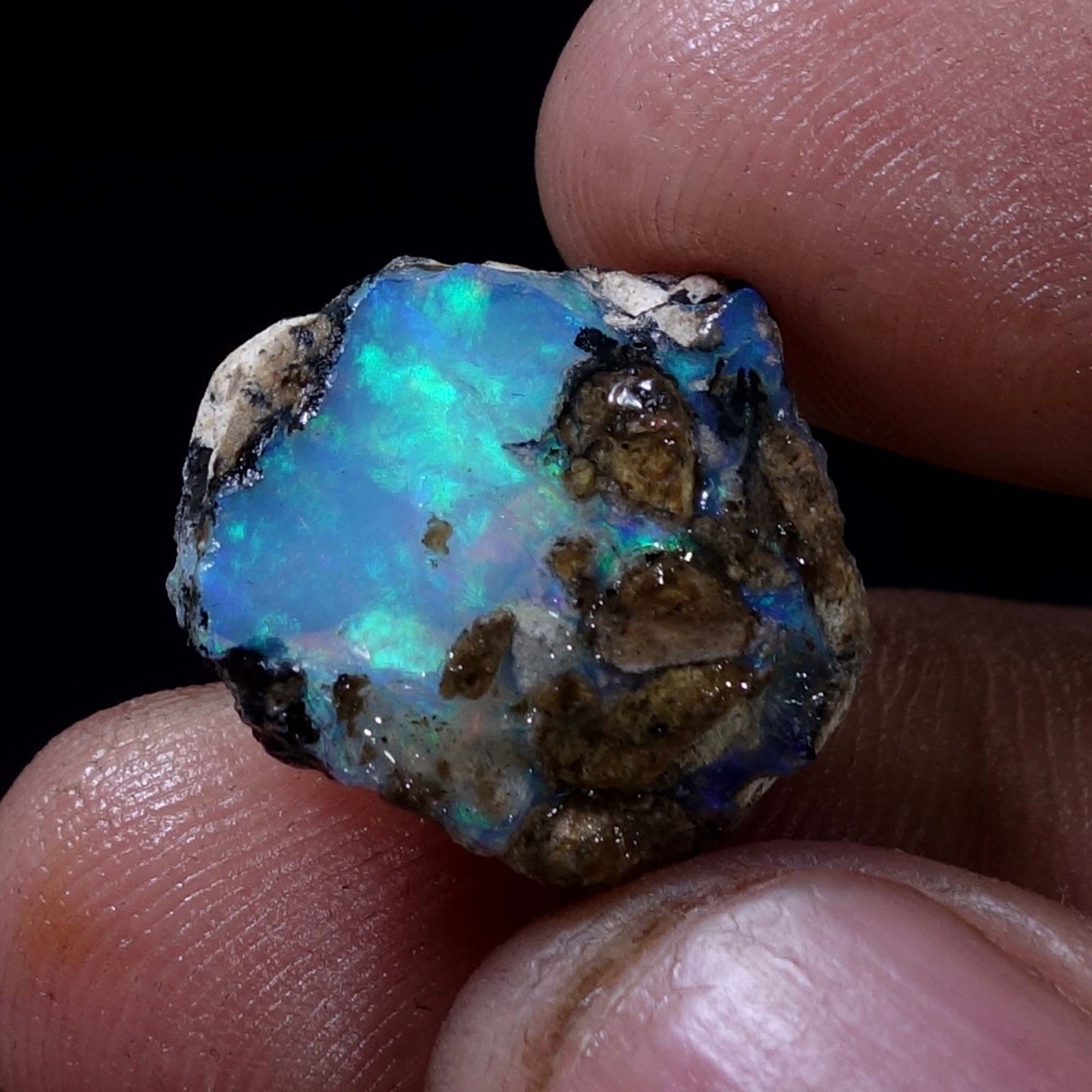 Opal Rough 09.70 Cts Natural Ethiopian Welo Opal Raw Fire Opal Jewelry RDO120
