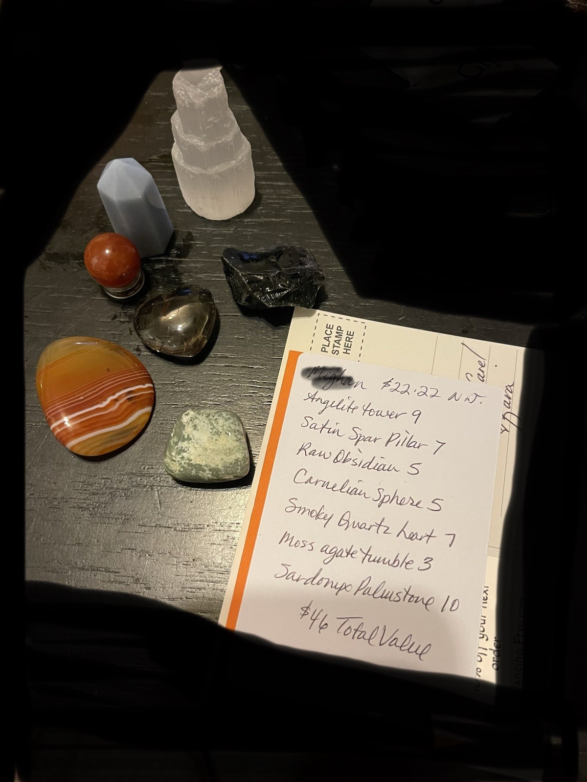 Crystal Mystery Box Intuitively Chosen Curated Crystal Gift Set