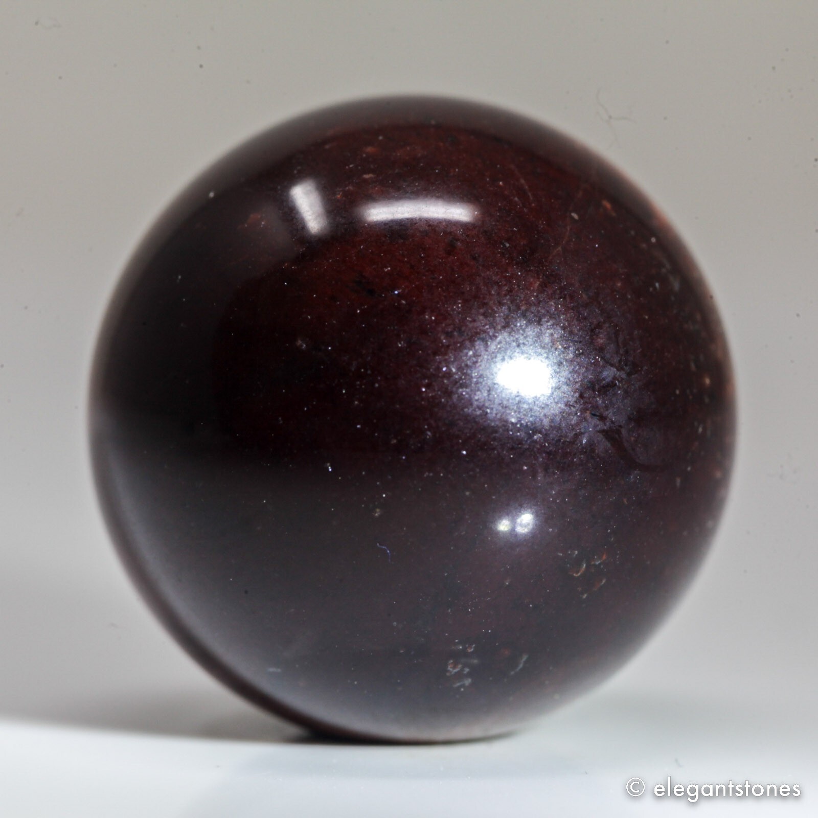 22g25mm Red Tiger Eye Sphere Crystal Ball Natural Quartz Healing Gemstone Chakra