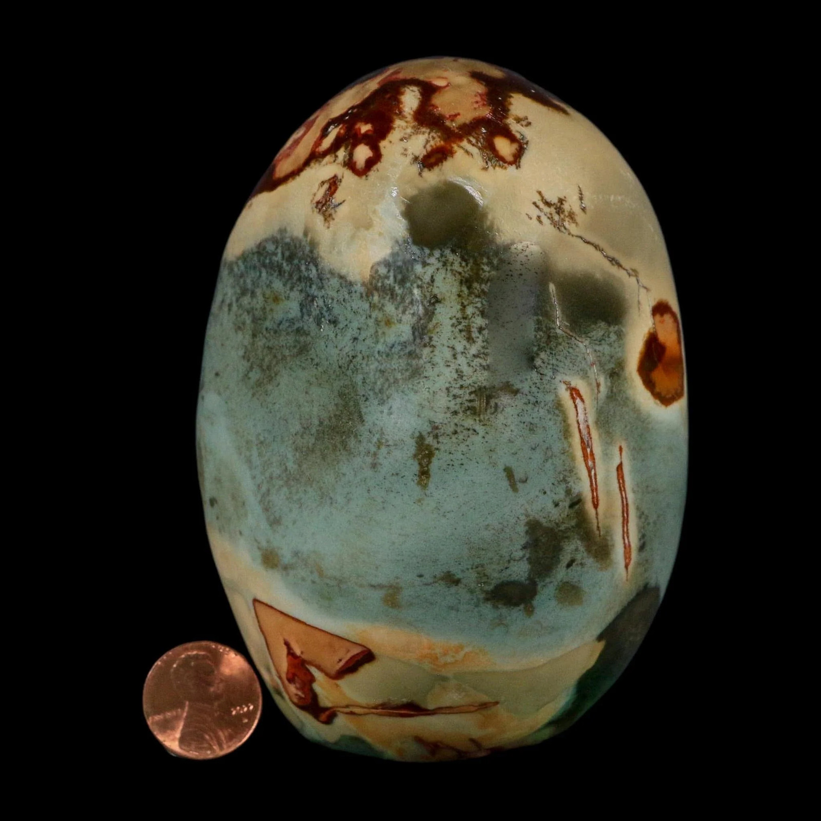 4.2″ Polychrome Jasper Natural Polished Mineral Madagascar Self Standing