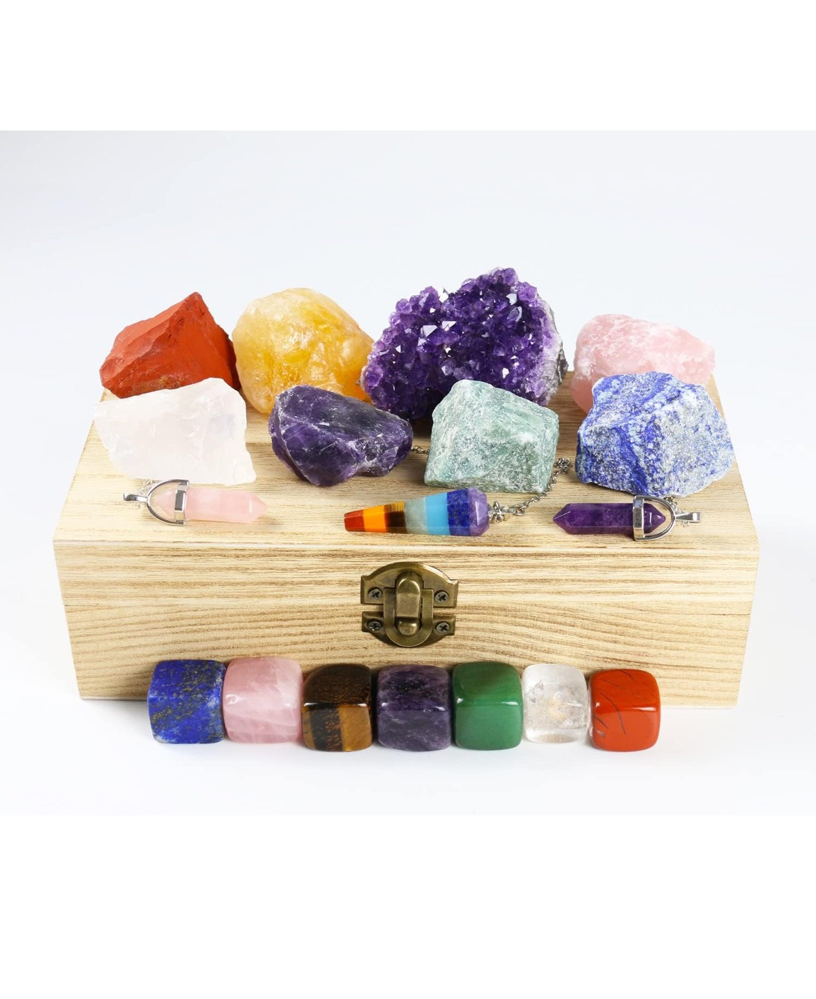 Set Of crystals and Healing Stones