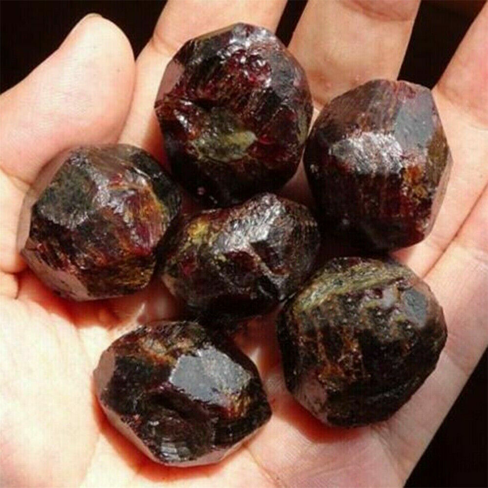 Raw Rough Natural Red Garnet Crystal Reiki Healing Gemstone Mineral Jewelry USA