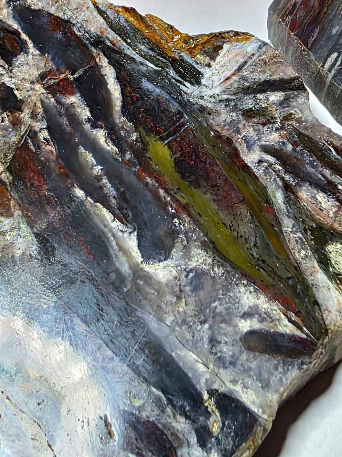 2 Slabs Of Absolutely Beautiful Tigers Iron.