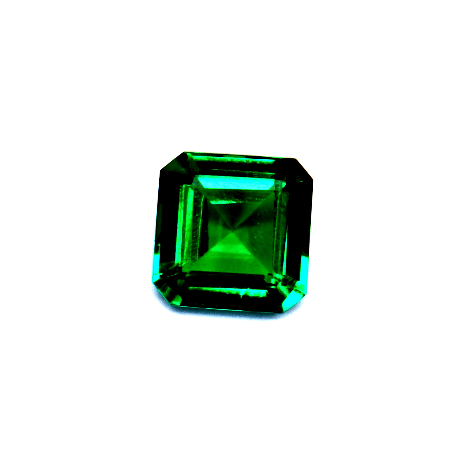 Natural Tsavorite Garnet Green 10.40 Ct Radiant Cut CERTIFIED Loose Gemstone