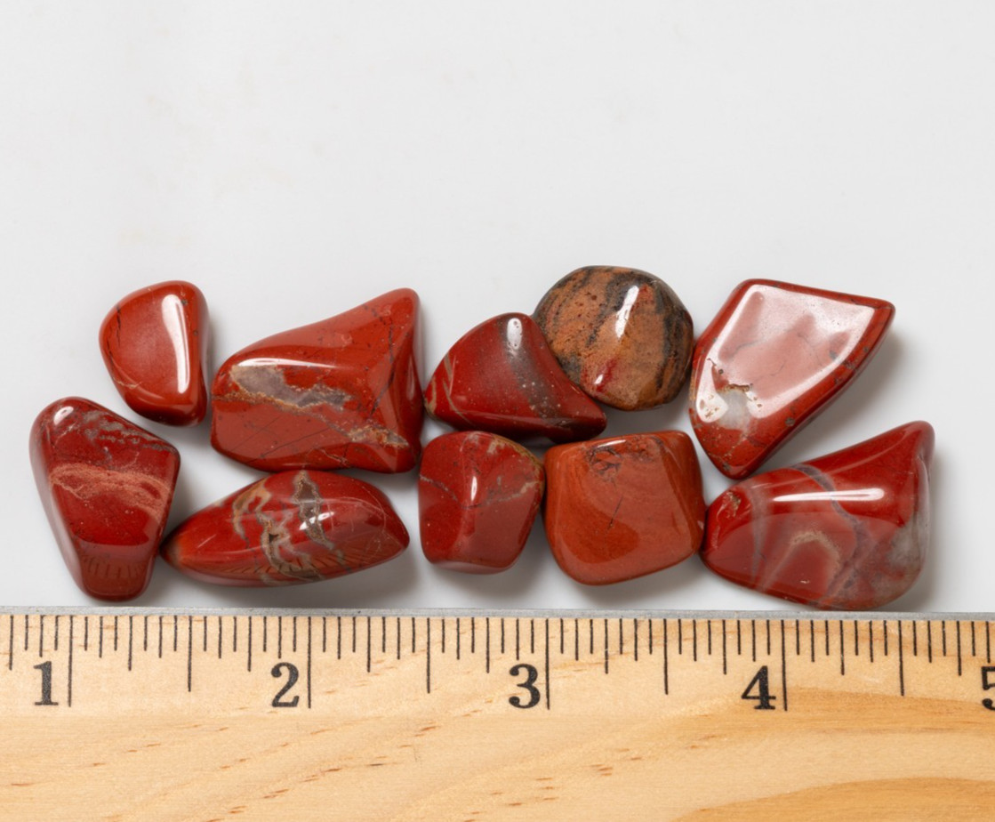1/4 lb Tumbled Striped Jasper Gemstone Crystal Bulk Gems Wholesale Metaphysical