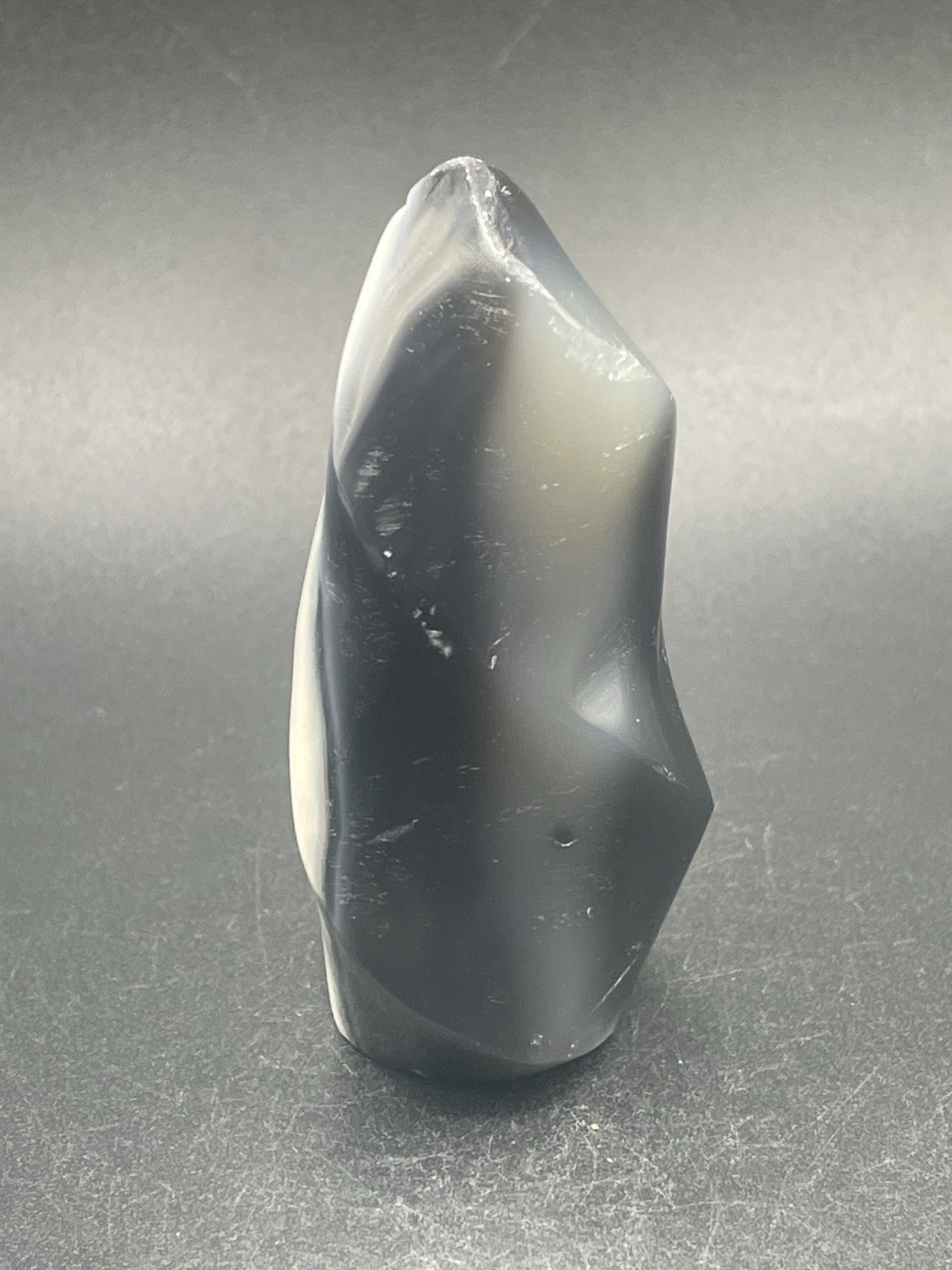 Black And White Agate Flame 139g