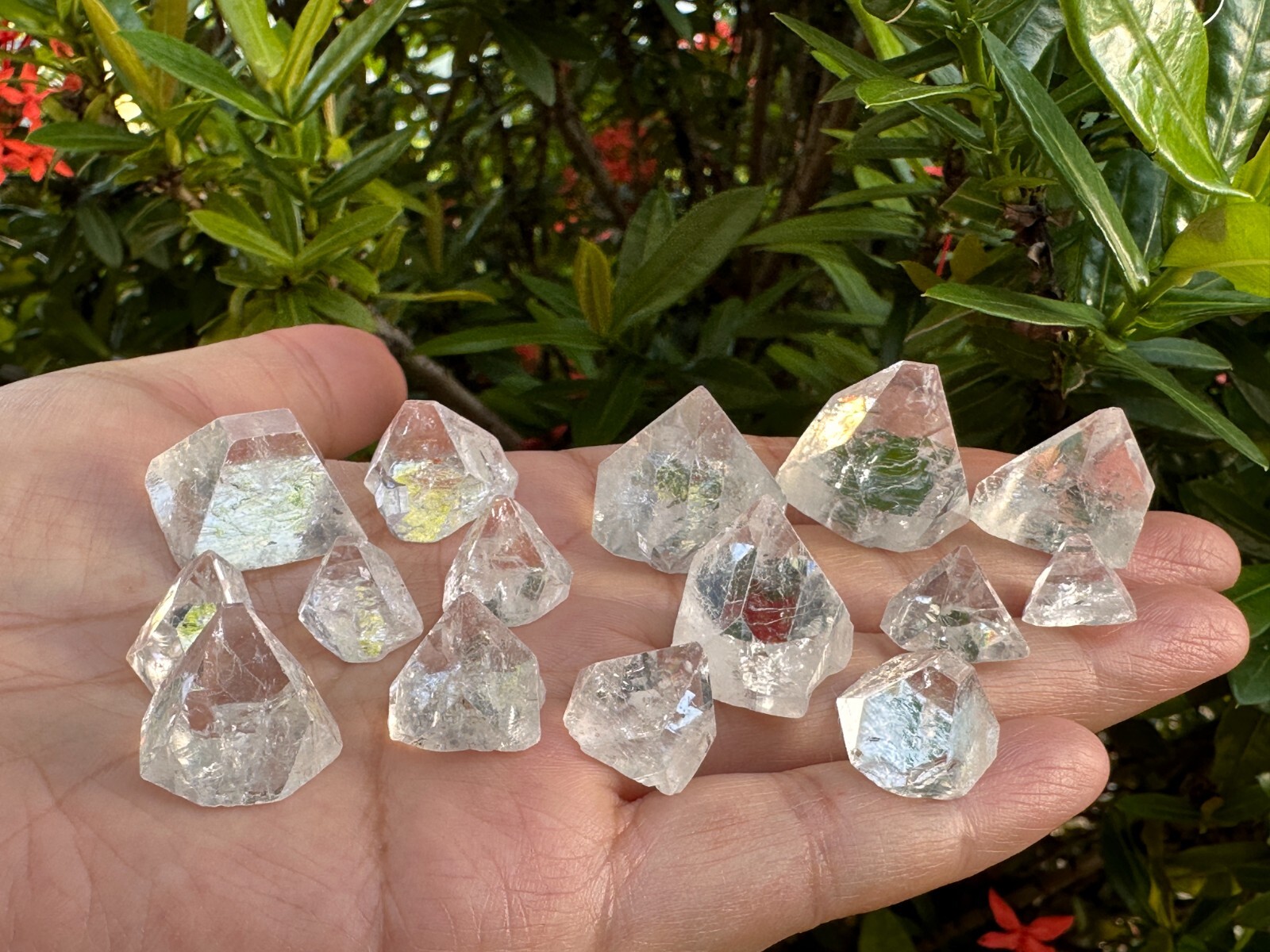 Apophyllite Tips, Apophyllite Point, Apophyllite Pyramid, Wholesale Bulk Lot