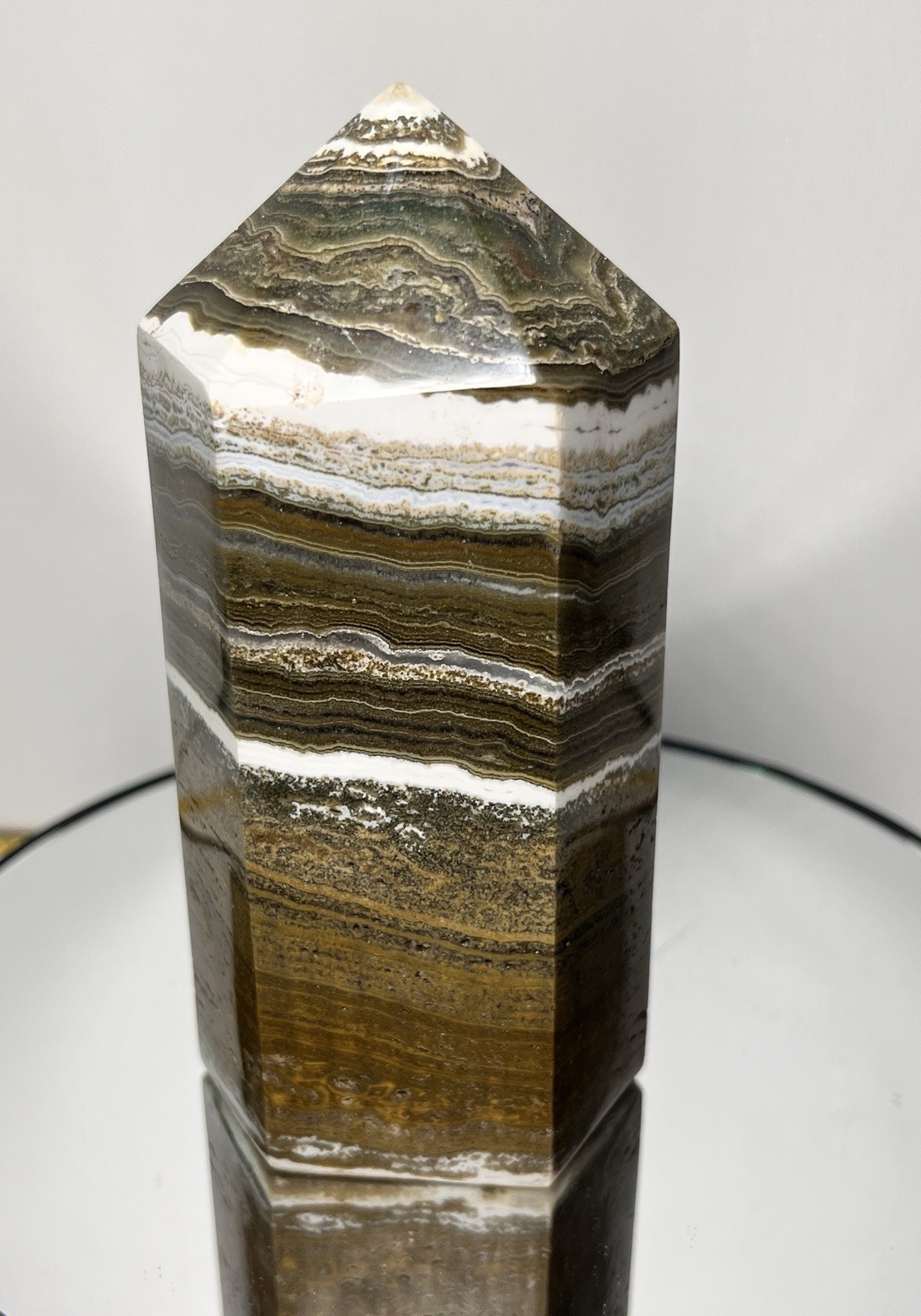 Ocean Jasper Tower (2lbs 2oz) – Measurements In Photos