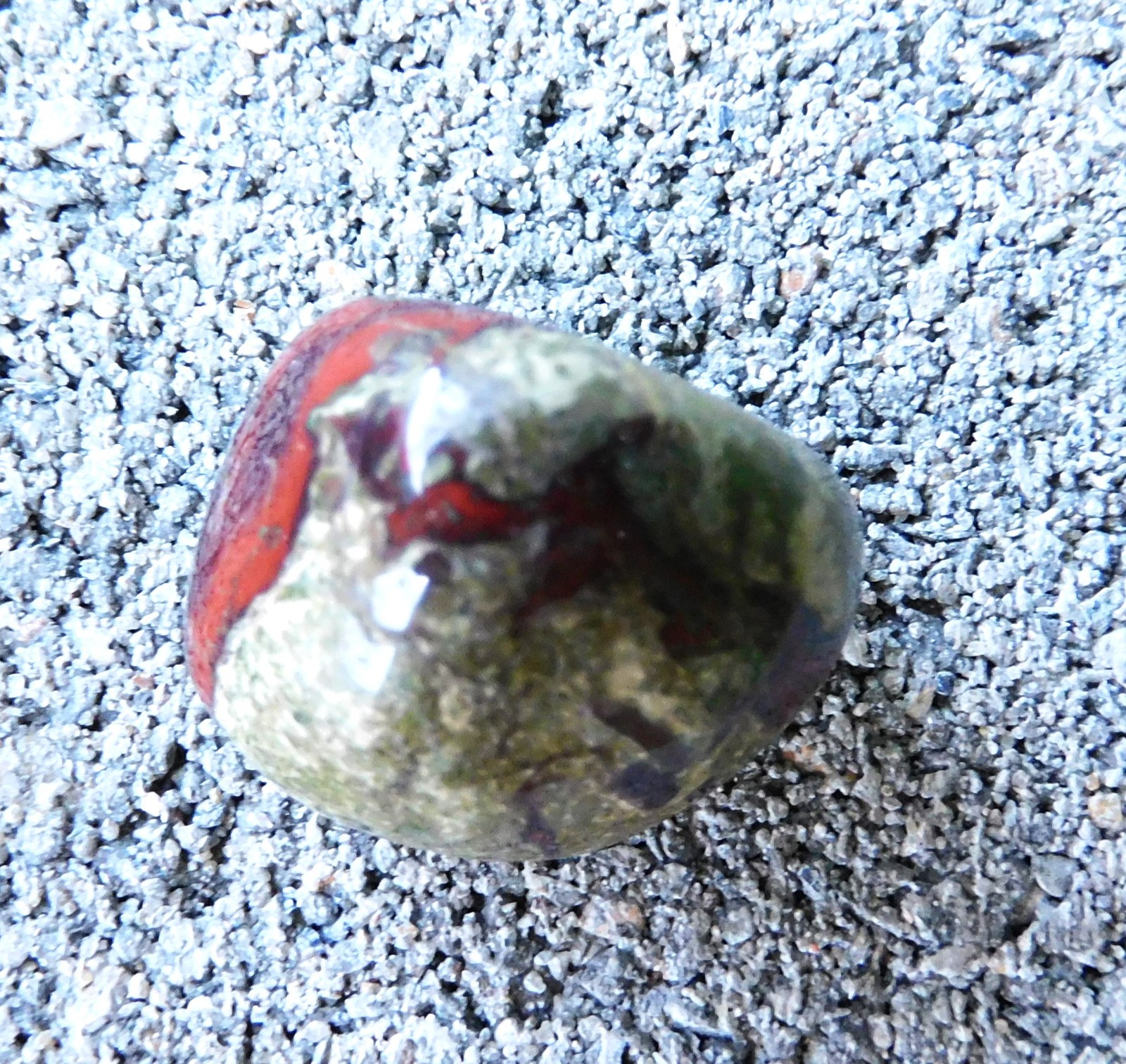 High Grade Dragon Blood Jasper Tumbled Stone for Jewelry Making & More