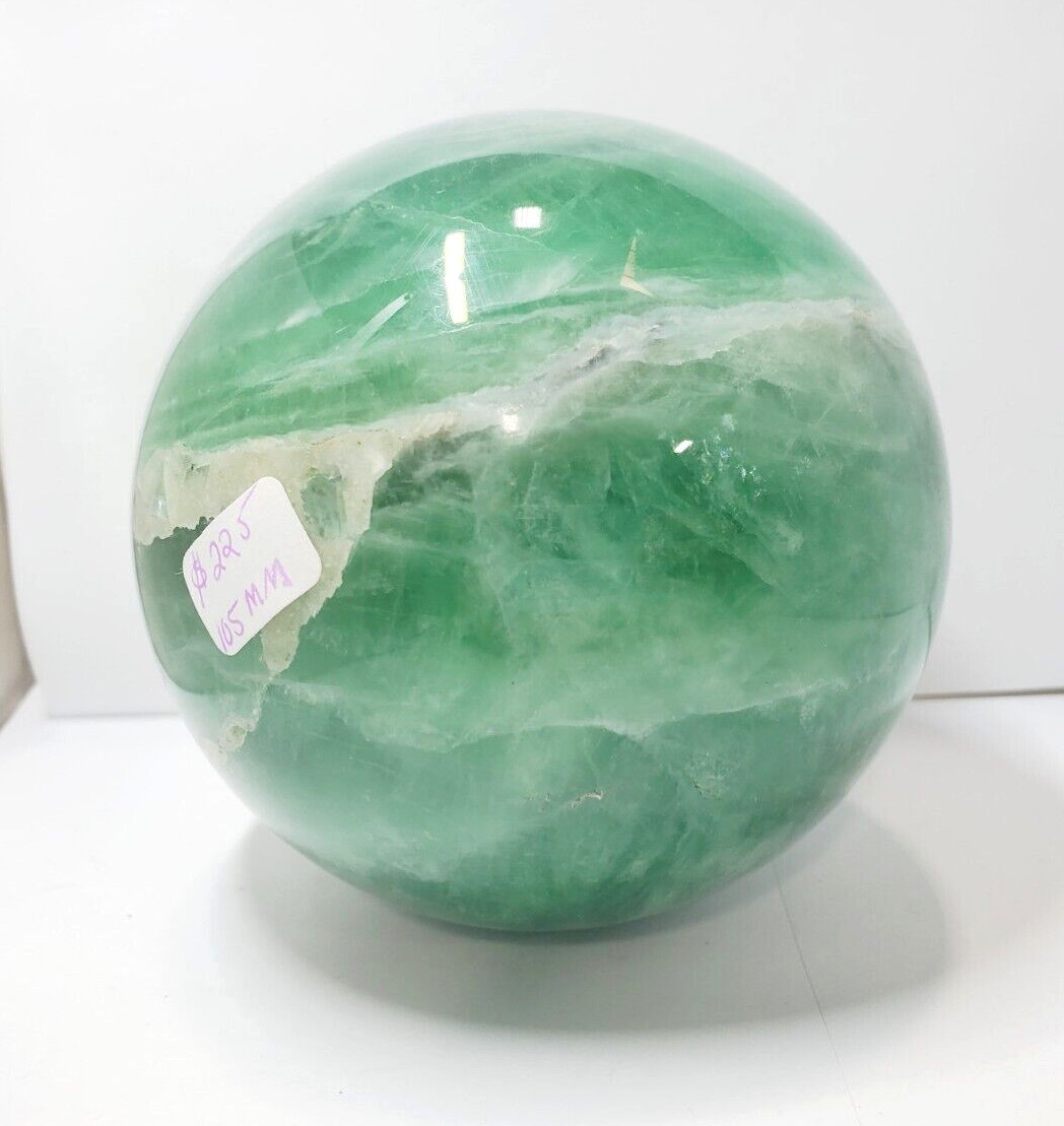 105mm Fluorite Sphere – 4.5 Pounds