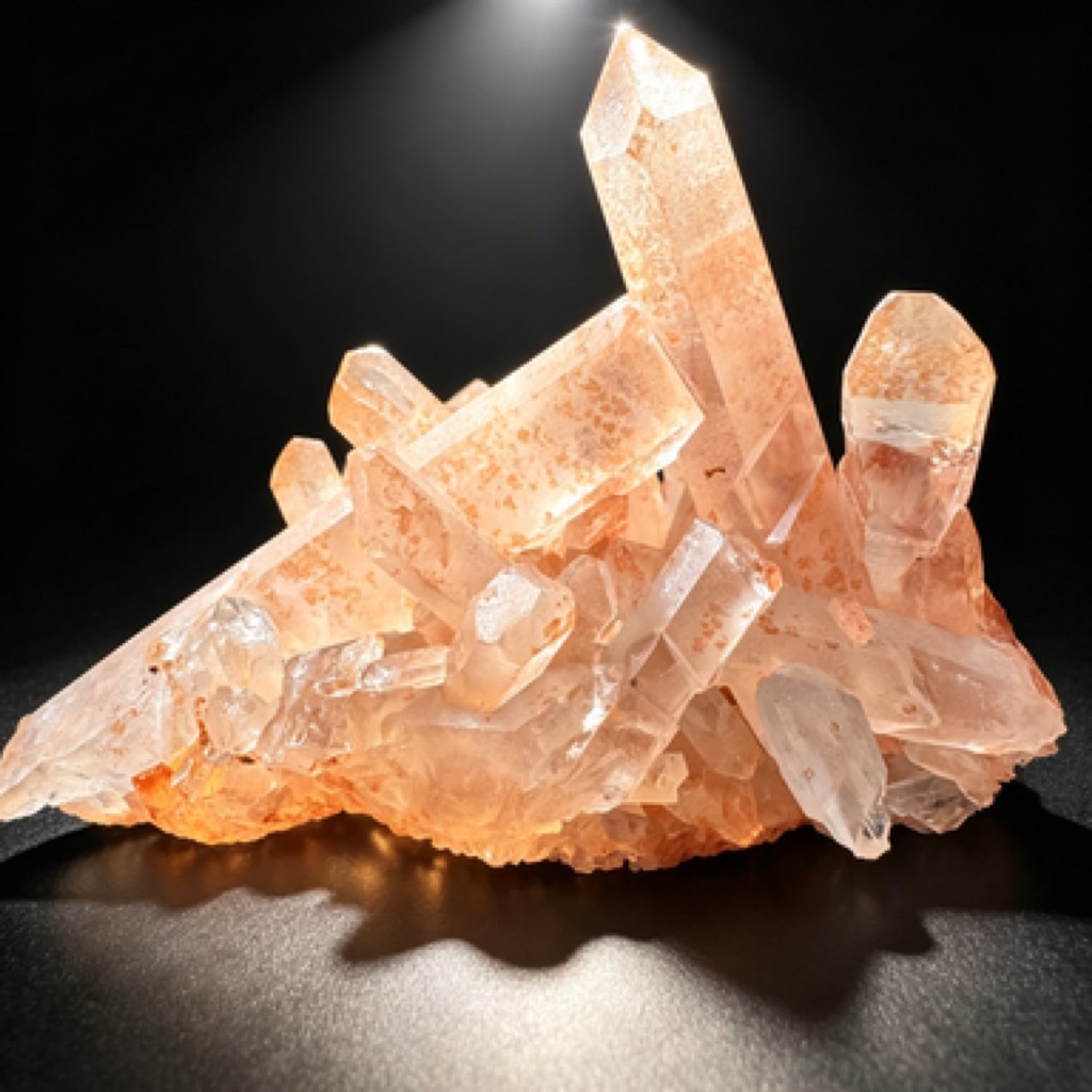 Natural Untreated Crystal Cluster, Raw Mineral Specimen for Healing & GIFT
