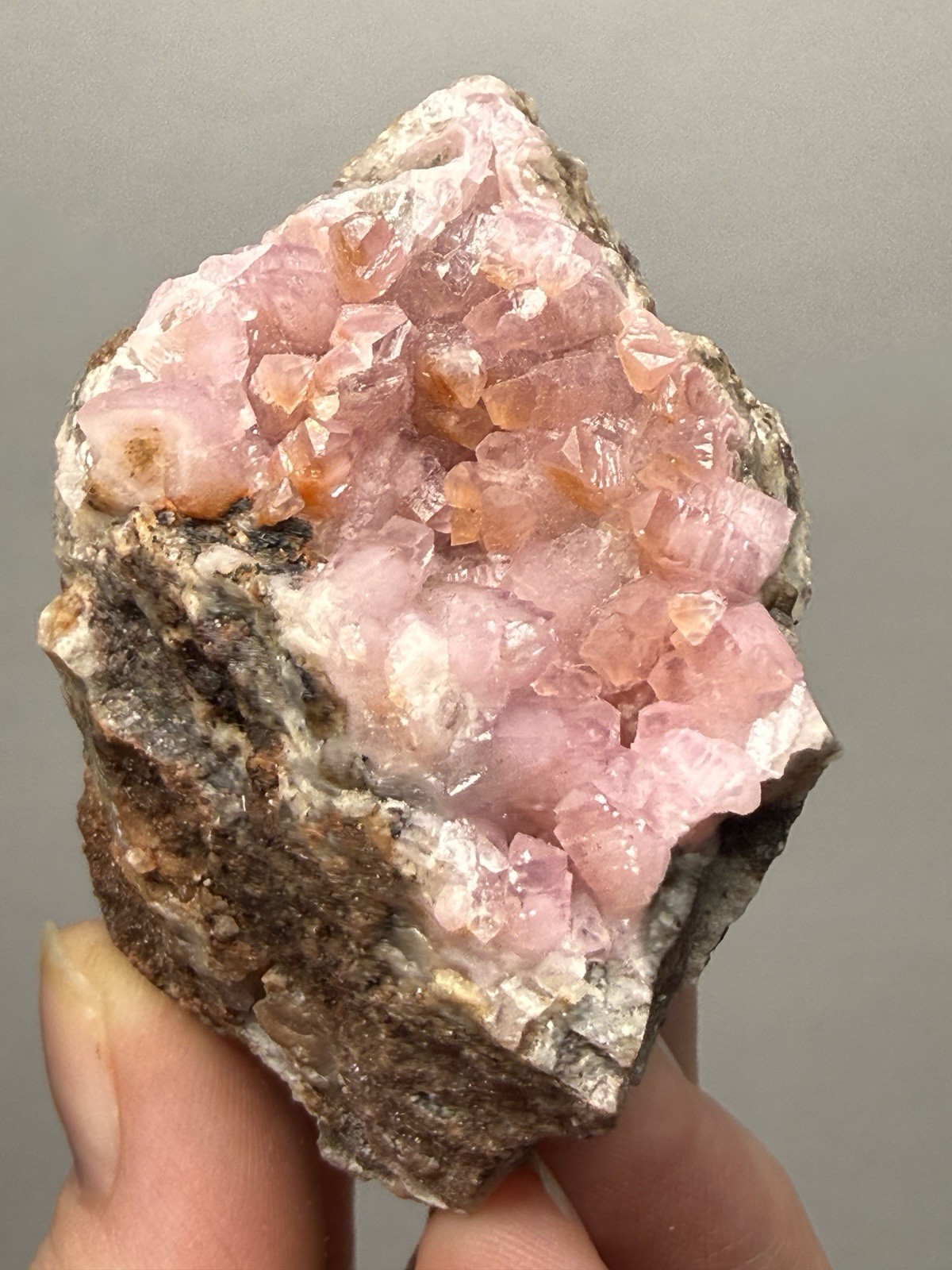 High Grade Pink Cobaltian Calcite Mineral Specimen | Bou Azzer, Morocco