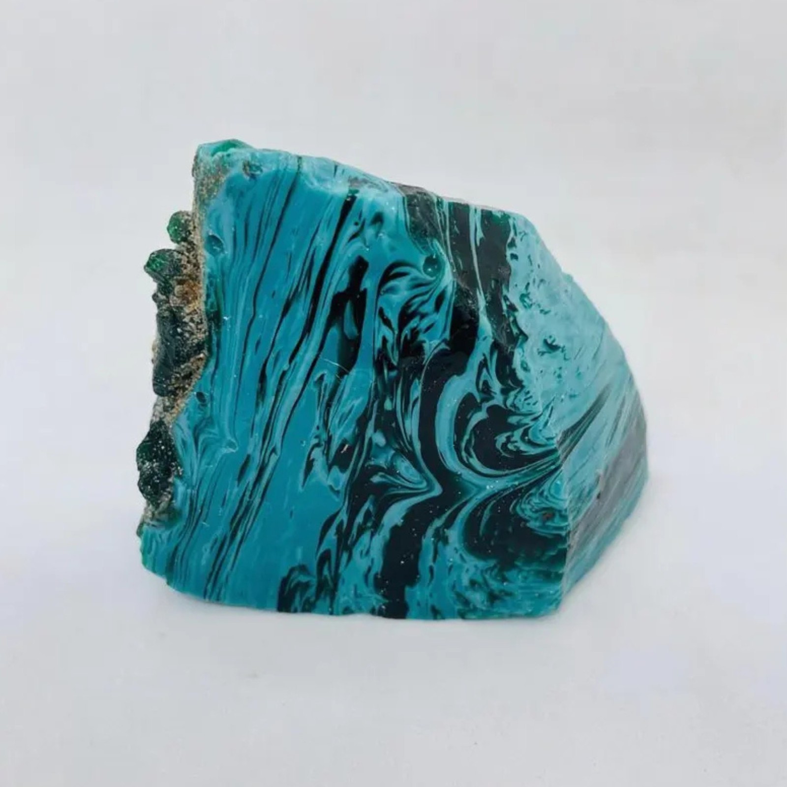 Turquoise Obsidian Rough Gemstone Natural Raw Healing Crystal 225-325CT