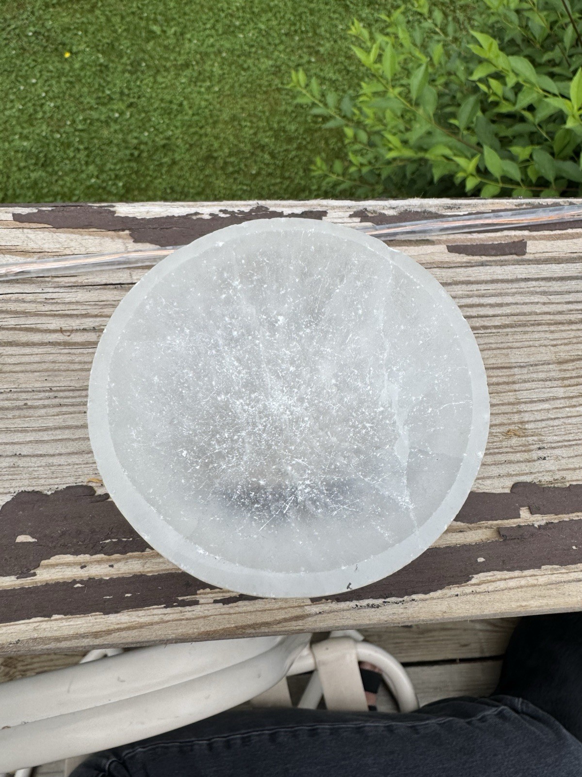Natural Crystal Quartz Bowl