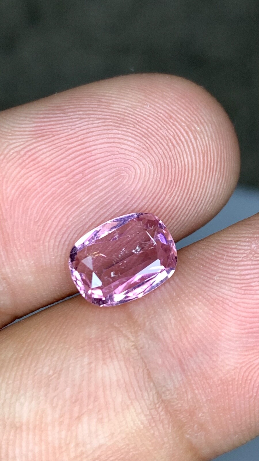 1.65 Ct Rare Natural Colour‑Change Gemstone – Pink to Golden Cut Stone from Afg