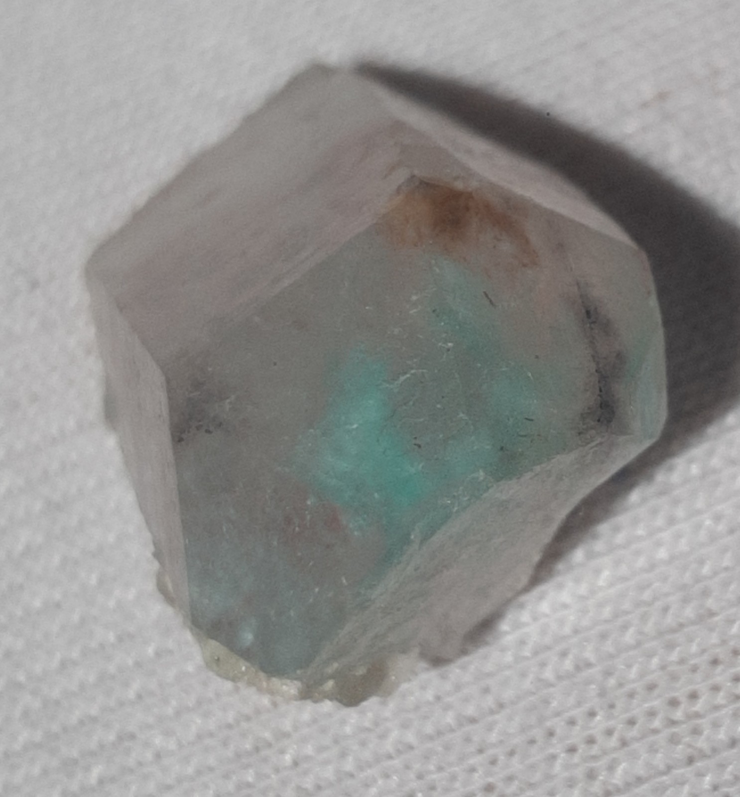 Ajoite Included Quartz Crystal