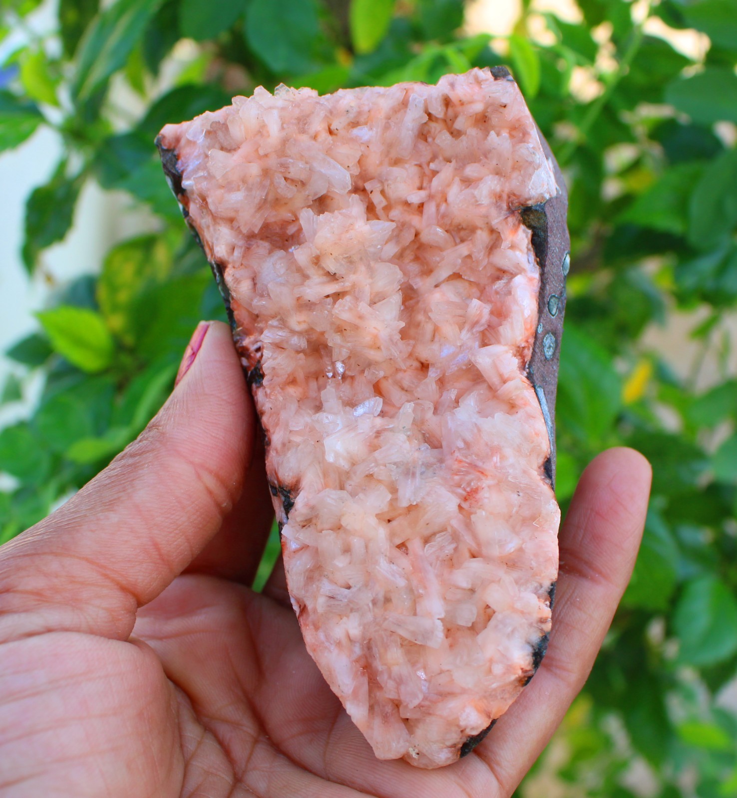 HEULANDITE FORMAT ON MATRIX MINERALS SPECIMEN