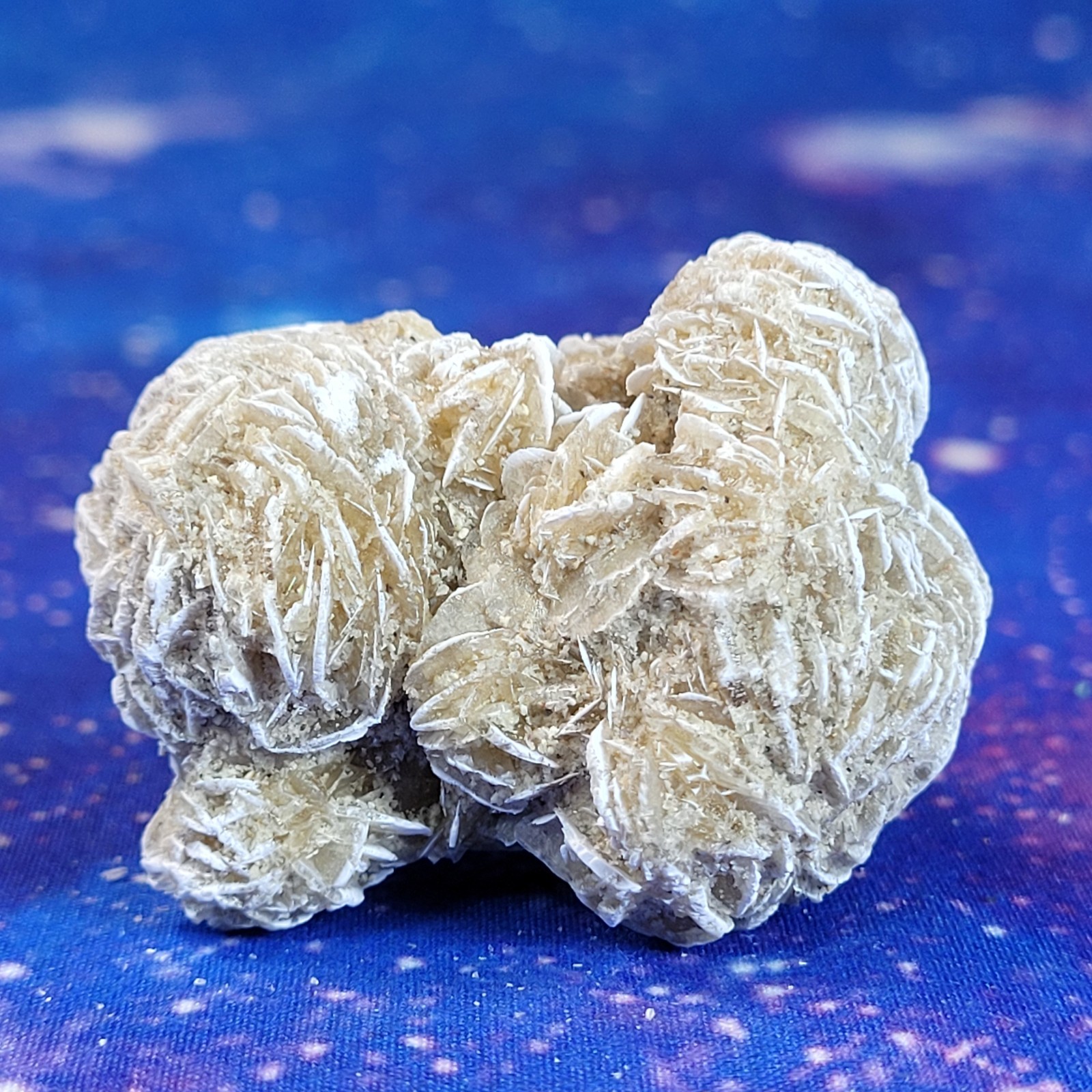 Desert Rose Selenite Gypsum Crystal Cluster 33.3g 1.8″ Natural Specimen *Video*