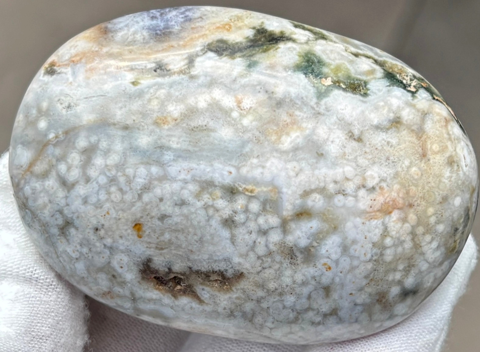 USA SALE 204g LOT OCEAN JASPER OJ PALMSTONE PALM STONES PALM STONE RED VEINLESS