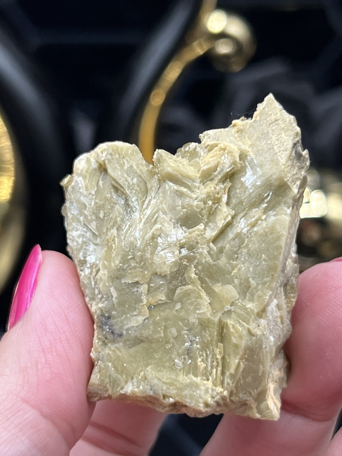 Natural Green Siderite Specimen “Some” quartz & Dolomite Free ship & Gift