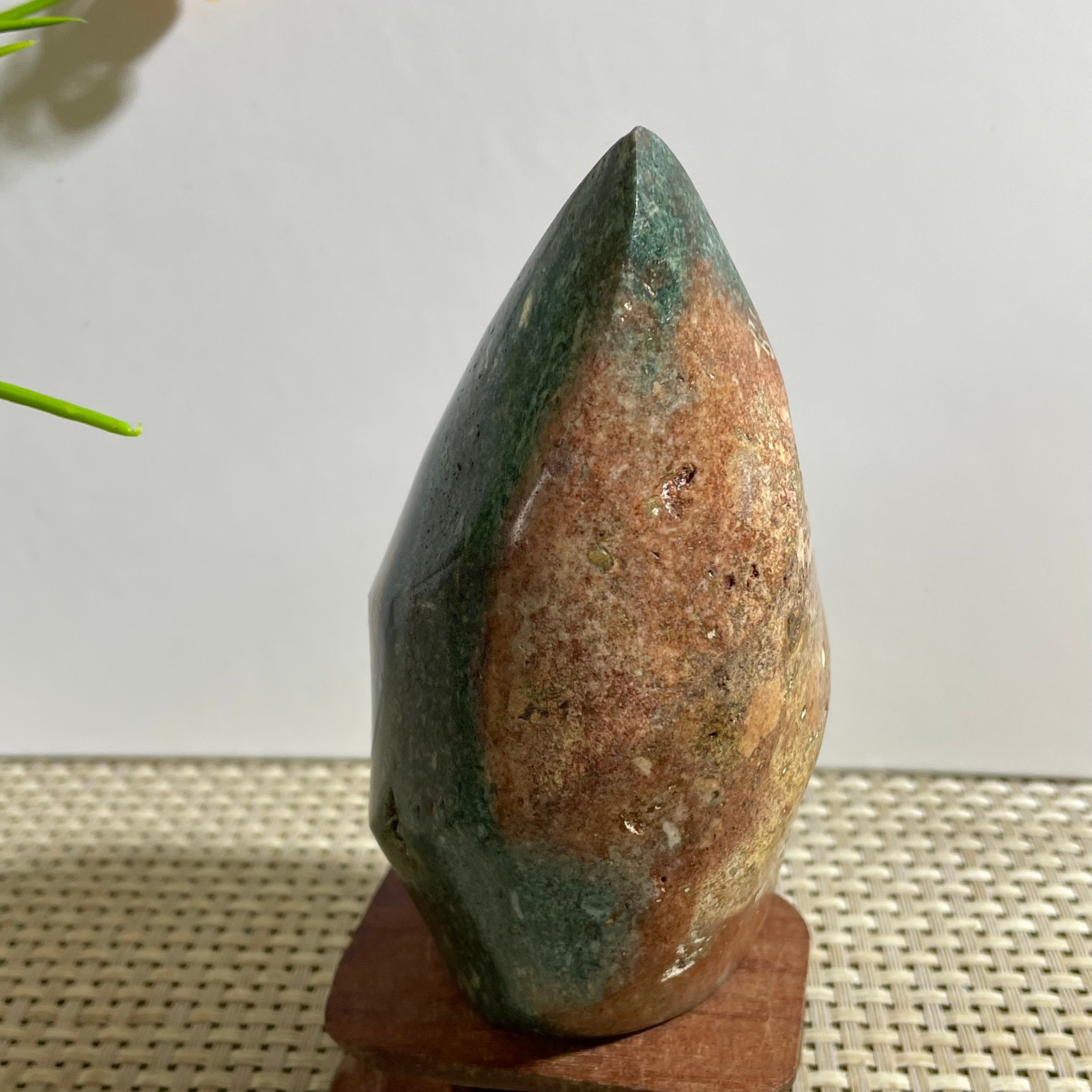 449g sea stone torch polished quartz marine flame Specimens