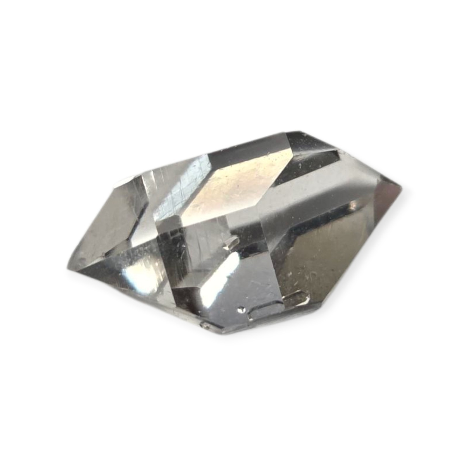 A Grade Water Clear Herkimer Diamond Crystal Specimen 14mm G1