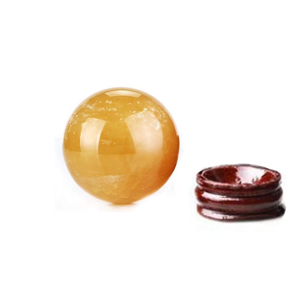 Feng Shui Natural Citrine Crystal Sphere Ball – Feng Shui Crystal for Wealth …
