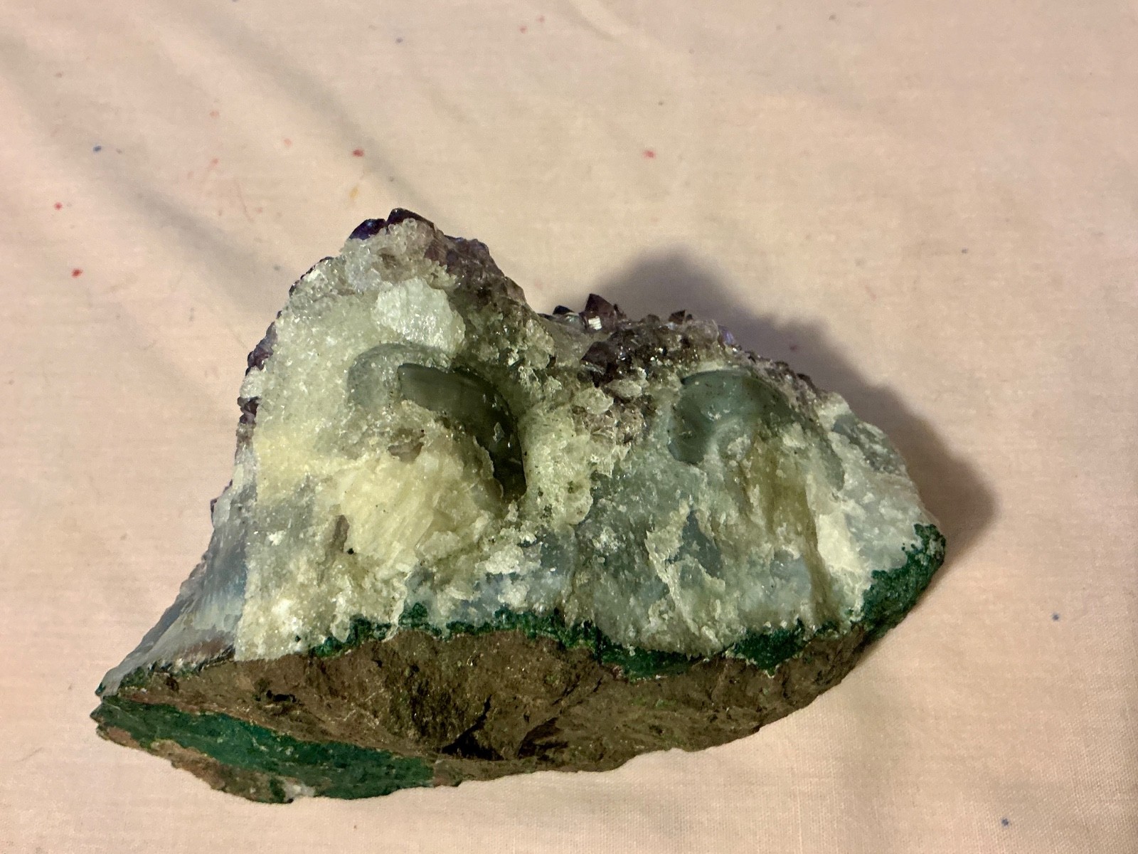 amethyst stone 925 g natural stone
