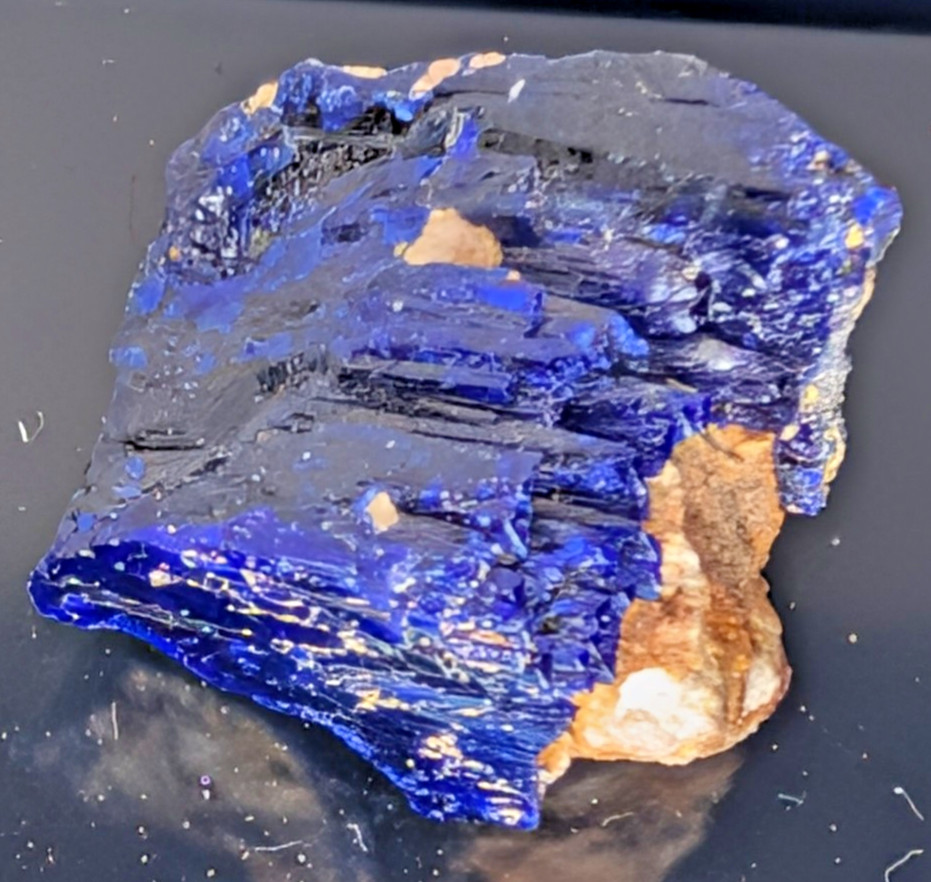 Azurite Specimen Lot of 2 Kerrouchene Khenifra & Jerada Provences Morocco