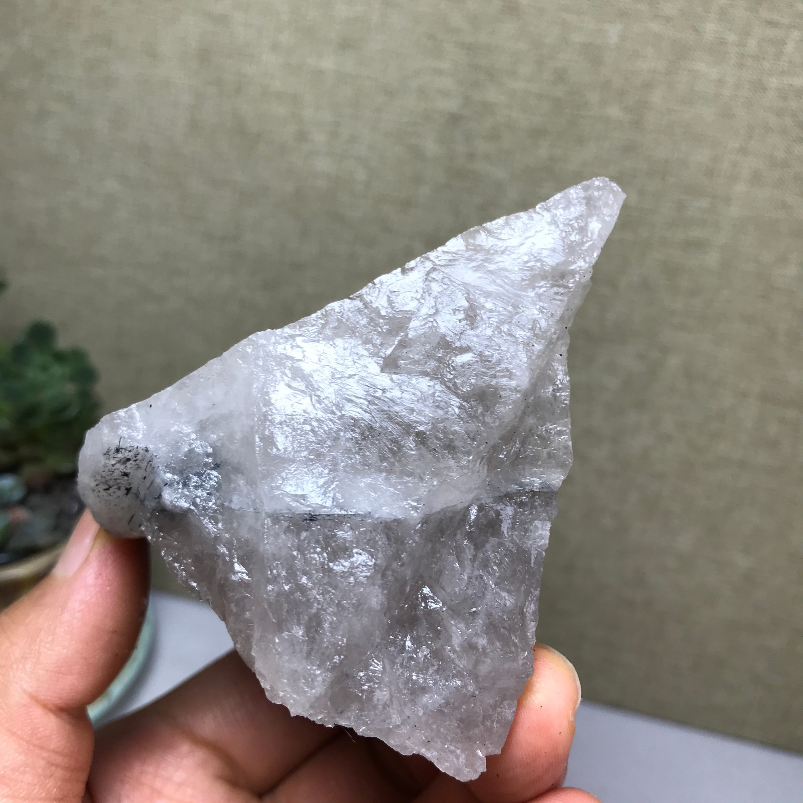 290g Natural tourmaline Crystal paragenesis gemstone original Specimen A4987