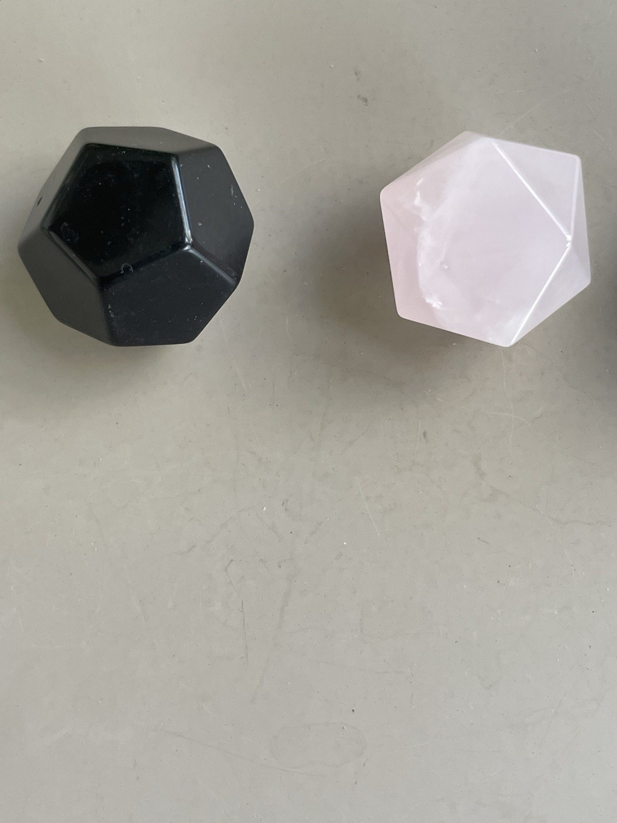 Obsidian,Rose Quartz,Amethyst,Lapis Multi Faceted Ball 20mm (Price for 1)