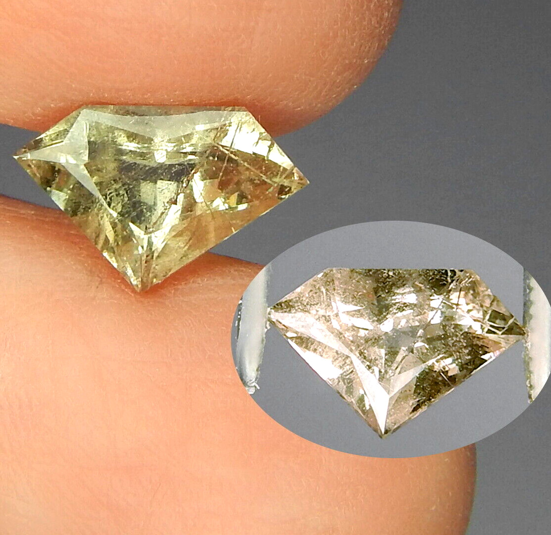 RARE 2.2ct Color Change Petalite Natural Earth Mined Unheated Faceted Burma